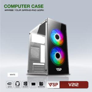 Case VSP V212 - White - No fan