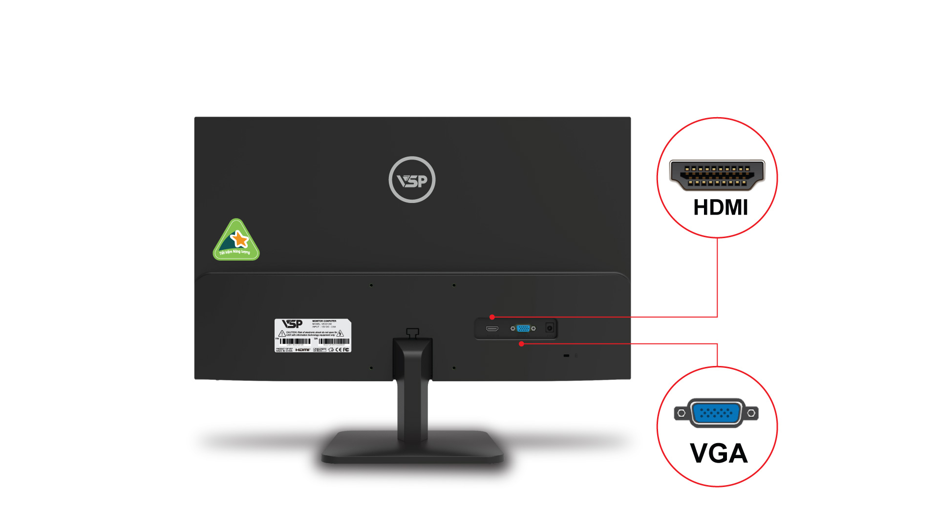 Monitor Led Cong Màn hình 24 inch led Monitor VE2421W – Công Ty TNHH Công Nghệ VnComputer