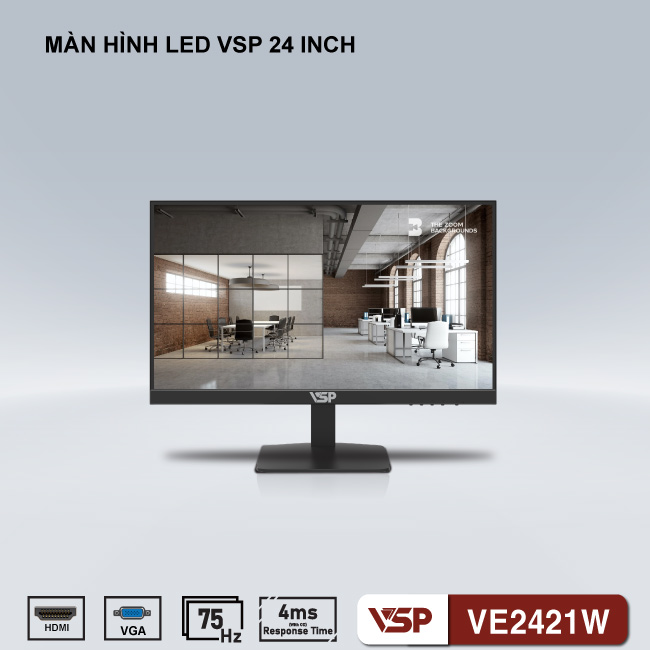 Monitor Led Cong Màn hình 24 inch led Monitor VE2421W – Công Ty TNHH Công Nghệ VnComputer