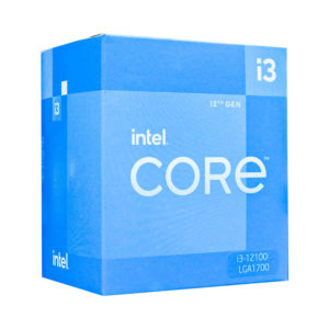 CPU INTEL CORE I3 12100 | LGA1700, Turbo 4.30 GHZ, 4C/8T, 12MB