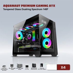 Case Gaming Aquanaut X4 - Black